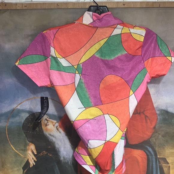 Never worn! Y2k rave top - Picture 2 of 2